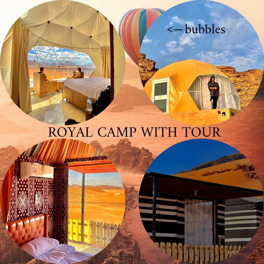 Royal Luxury Camp Hotel Wadi Rum Buitenkant foto